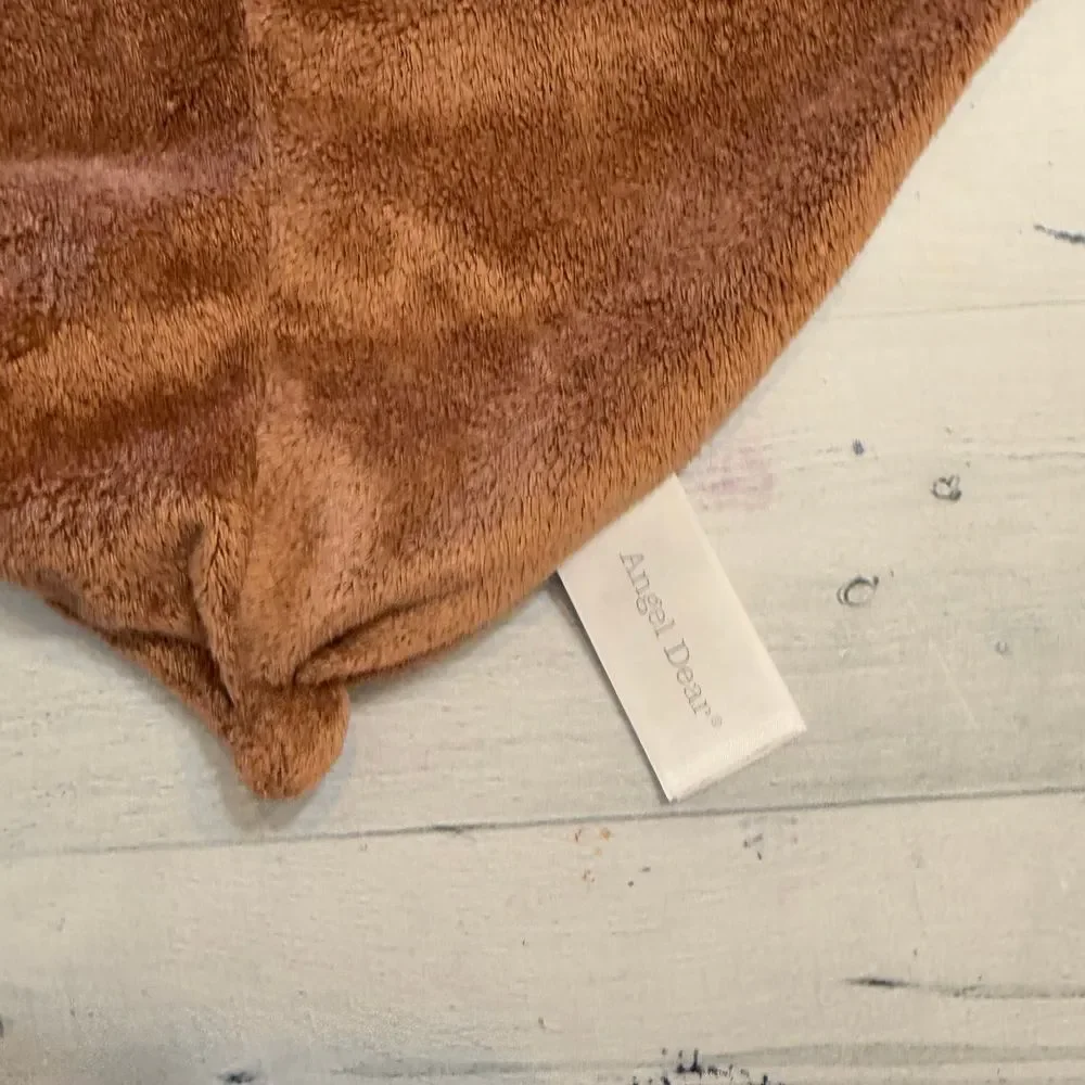 Angel Dear brown bison lovey‎ blanket